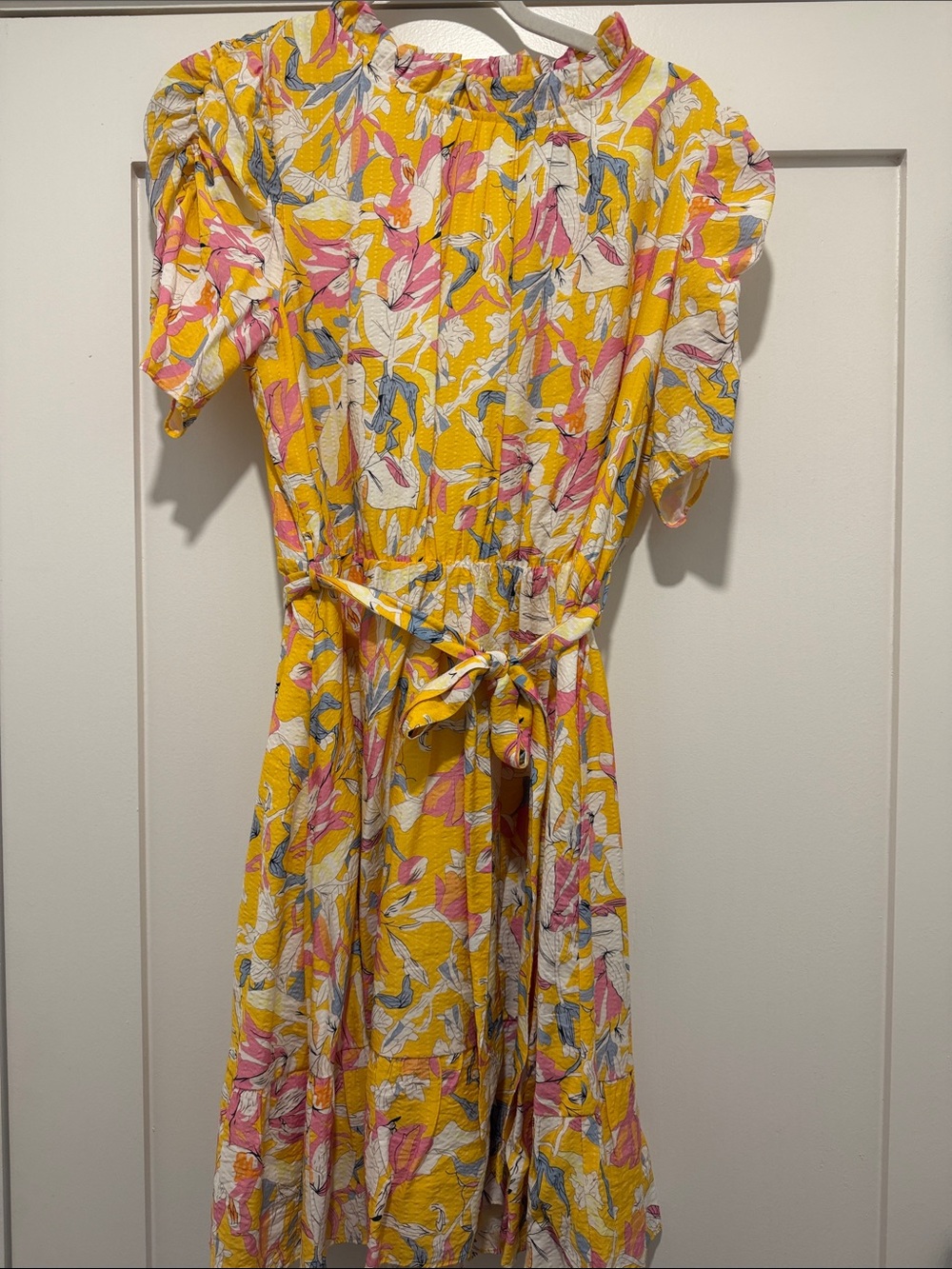 THML Yellow Floral Dress